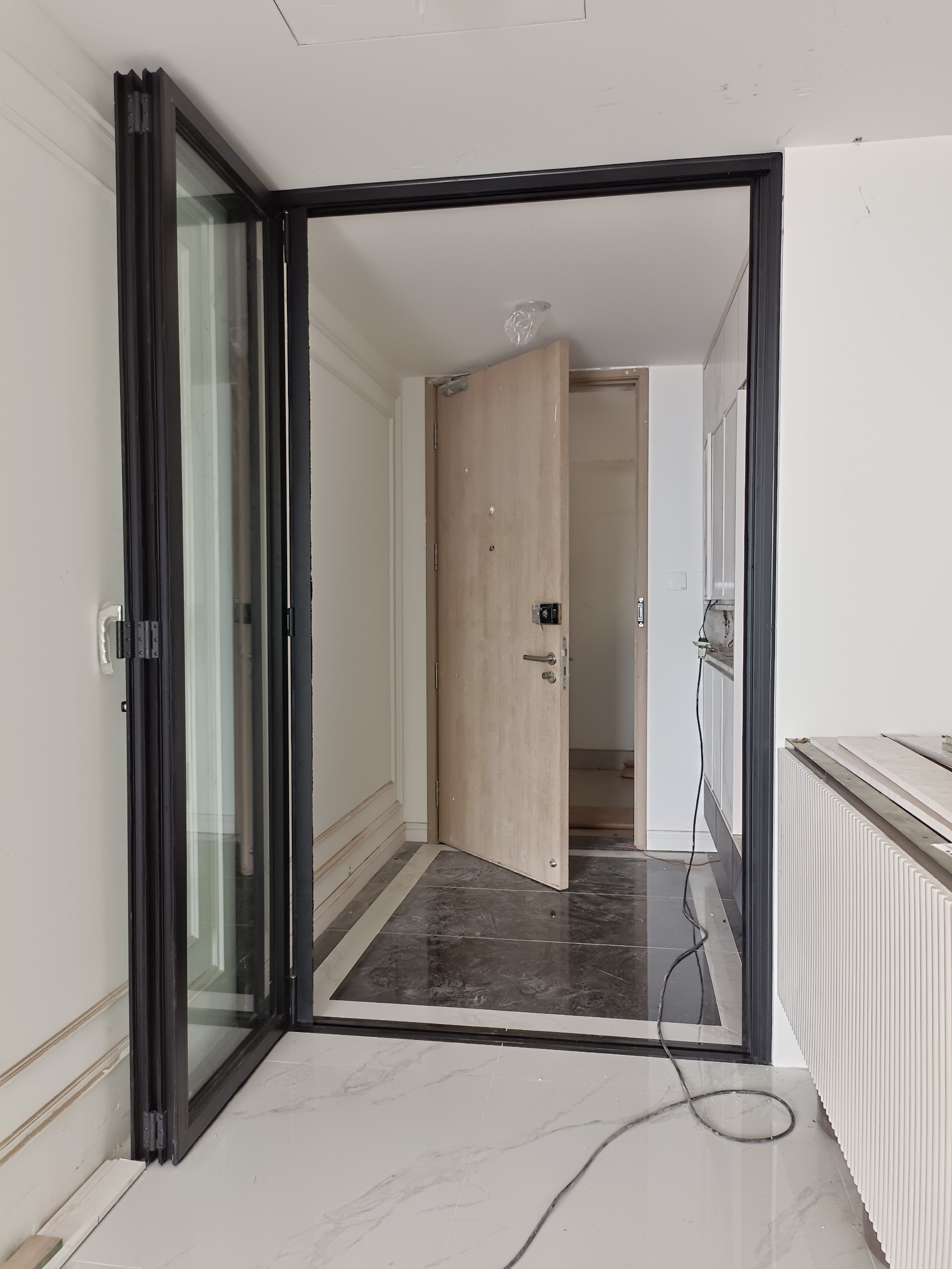 cửa xếp 2 cánh